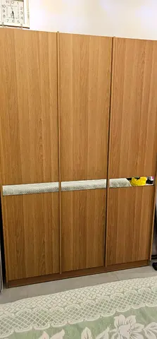 3-door Wooden Wardrobe - Great Condition