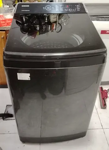 Samsung Top Load Washing Machine - Black, Good Condition