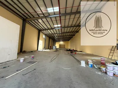 WAREHOUSE FOR RENT Area16,000 SQ. FT.-Electricity 100 KW IN UMM AL QUWAIN – LARGE SPACE & EXCELLENT OPPORTUNITY