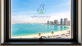 Luxury 2BHK for Rent in Al Mamzar Dubai Exit Full Sea View Free AC Parking Gym Pool Master Bedrooms 