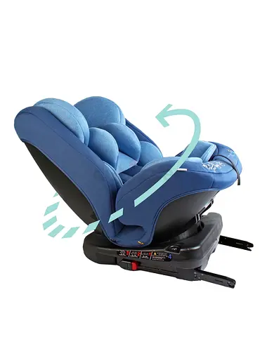 Moon Convertible Infant-to-Toddler Car Seat with ISOFIX Base - Blue