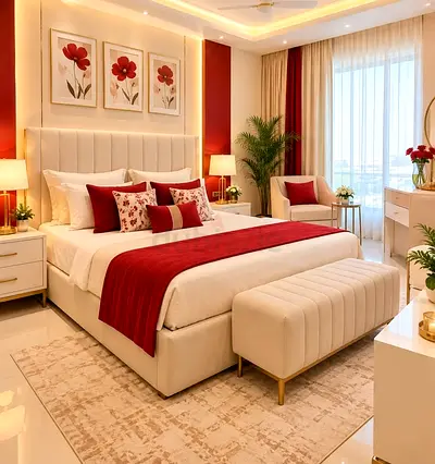 Brand New beige colour 180*200 King size bed