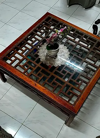 pure wood coffee table