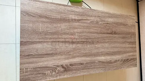 Large Wood Veneer Tabletop / Worktop - Light Oak Finish