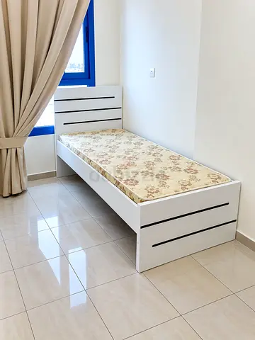 Brand new mdf wooden Bed including mattress