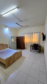 Furnished spacious Beadroom with attached bathroom for South Indian family / Executive.