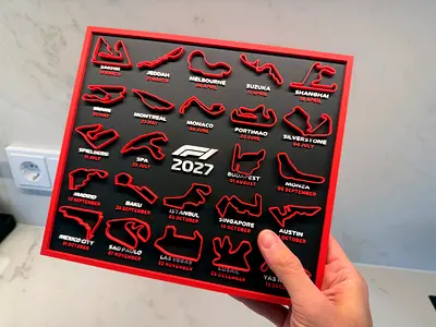2027 Formula 1 Calendar F1