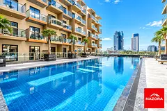 Pool View | Spacious 1BR | Binghatti Rose