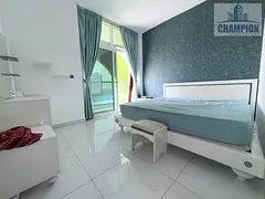 Furnished 1BR Apartment | Arabian Gates | Balcony & City View
