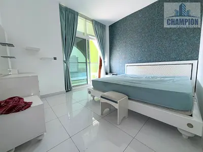 Furnished 1BR Apartment | Arabian Gates | Balcony & City View