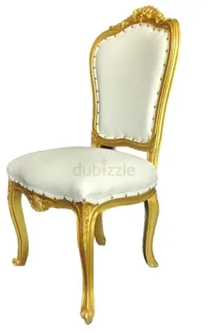 350pcs Elizia Gold Dior Chair sale in Dubai, UAE discounted rate