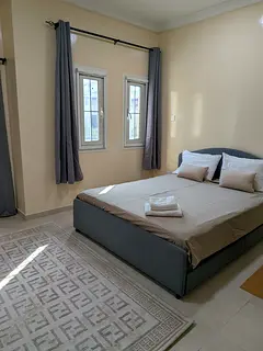 Master bedroom with ensuite bathroom