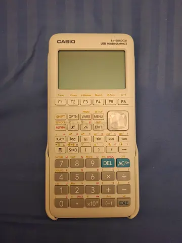 Casio fx-9860GII Graphing Calculator - Good Working Condition