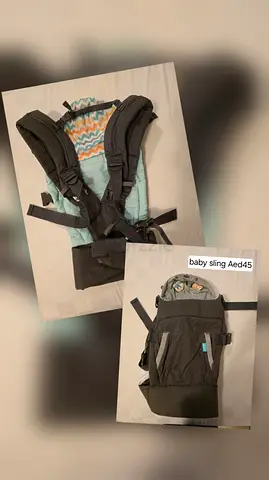 Ergonomic Baby Sling / Carrier - Comfortable Front & Back Carry
