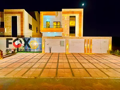 فيلا مودرن جاهزة للتصوير والمعاينة 📍 عجمان – الحليو 2  💰 السعر الجديد: 1,770,000 درهم شامل الرسوم