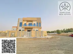 Spacious 6-Bedroom Villa for Rent in Al Helio 2 | Living Hall & Majlis