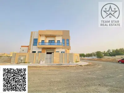Spacious 6-Bedroom Villa for Rent in Al Helio 2 | Living Hall & Majlis