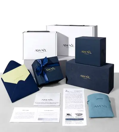 Brand New AWNL Stockholm Men's Flatbead Gemstone Bracelet (Sealed / Gift Pack)