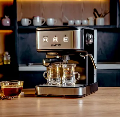Kryton Espresso Coffee Machine with Steam Wand - Good Condition