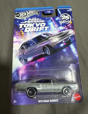 Hot Wheels 1970 Road Runner - Fast & Furious Tokyo Drift (New, Sealed)
