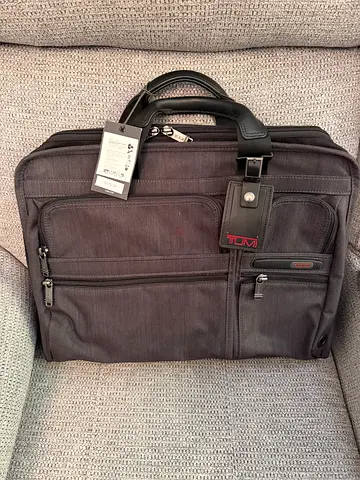 Tumi Black Briefcase / Laptop Bag - Brand New with Tags