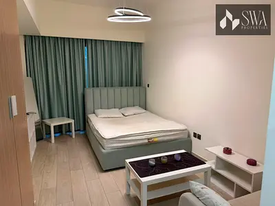 Furnished Studio | Azizi Riviera 34 | Balcony & Pool Access