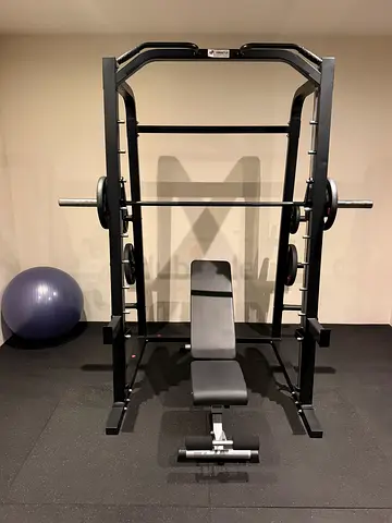 Complete Home Gym Set – Power Rack, Bench, Dumbbells & Weights