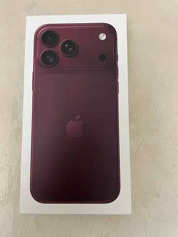 iPhone 18 pro max 256gb Burgandy  fixed price