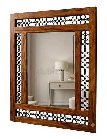 Marina mirror solid wood framed