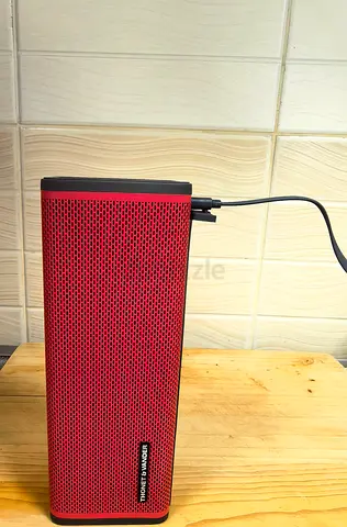 Portable Bluetooth Speaker - Red, Thonet & Vander Brand, new in cartoon