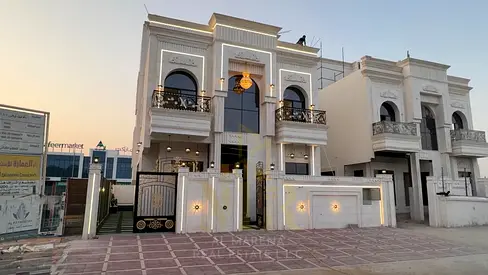 Luxury Villa for Sale in Al Helio 2 – Ajman | 6 Master Bedrooms | Opposite Safir Hypermarket | Registration & Ownership Fees Included