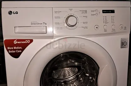 LG Front Load Washing Machine 7kg Direct Drive - Good Working Condition