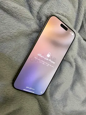 iPhone 16 Pro max (iCloud Locked) titanium desert gold