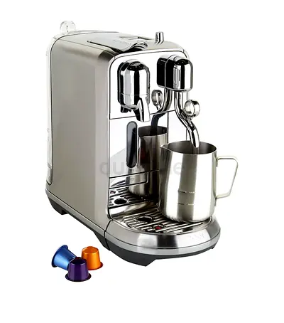 Breville Creatista Plus Steel Espresso & Cappuccino Machine with Milk Frother (Nespresso)