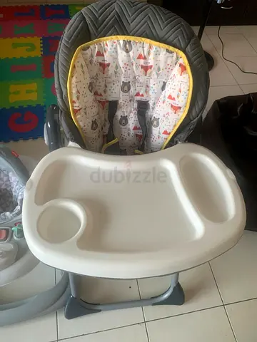 Adjustable Baby High Chair with Removable Tray - Good Condition
