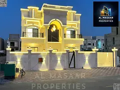 A luxurious 6-room villa distributed across two floors and a rooftop terrace, situated in a prime lo
