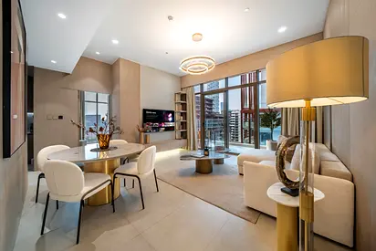 1BR Sunlit Luxe Retreat| Cosy & Classy | JVC