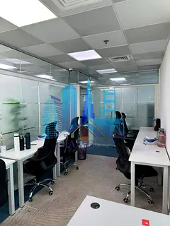 Fully Furnished Office For Rent in Horizon Tower Ajman downtown