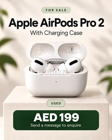 Apple AirPods Pro 2 with Charging Case - Used