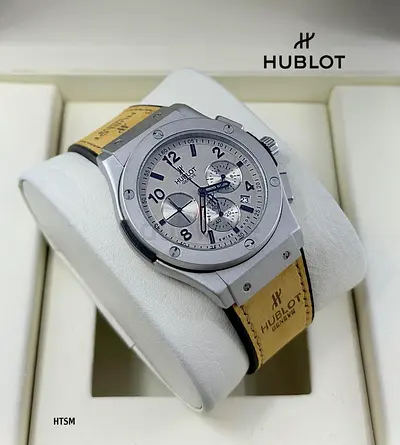 Hublot mens quartz chrono watch