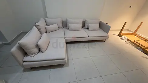 Ikea Sodhremn Corner Sofa Beige