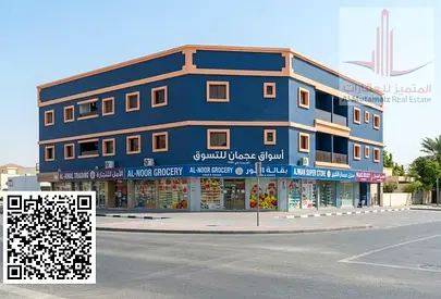 للبيع بناية سكنية تجارية في الروضة عجمان | 10,000 قدم² | دخل 957,000 درهم