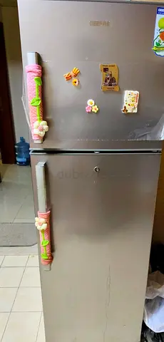 Geepas Double Door Refrigerator (Bought 2024) – Perfect Working Condition