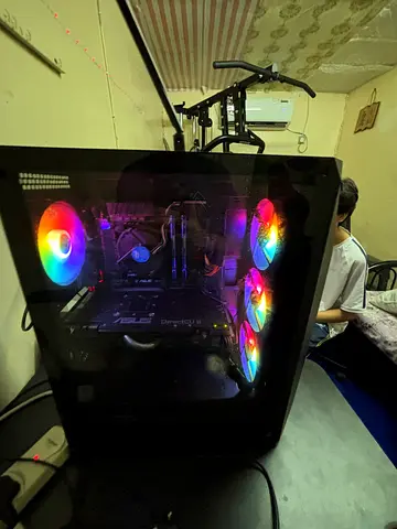 Pc full set up every thing there