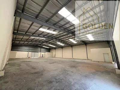 Freehold Warehouses for Sale in Umm Al Quwain New Industrial Area | Available for All Nationalities | 43,000 Sq.Ft Plot | 23,000 Sq.Ft Built-Up Area | Two Adjacent Warehouses | Prime Industrial Locati