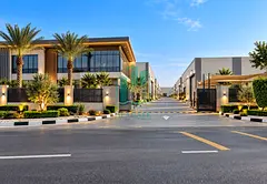Fully rented warehouse compound for sale