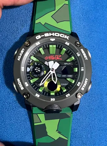 CASIO G-Shock GA-2000 Gorillaz Limited Edition Preloved Unboxed