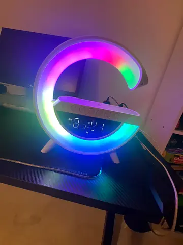 RGB light with wireless charger