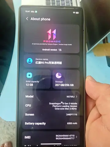 Redmagic 9s pro