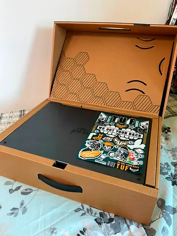 Used ASUS TUF Gaming Laptop - Good Condition with Stickers